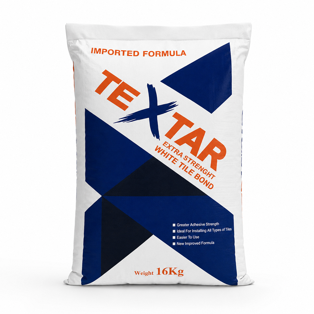 Textar Extra Strength White Tile Bond – 16kg